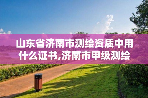 山東省濟南市測繪資質中用什么證書,濟南市甲級測繪資質單位