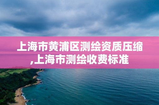 上海市黃浦區測繪資質壓縮,上海市測繪收費標準