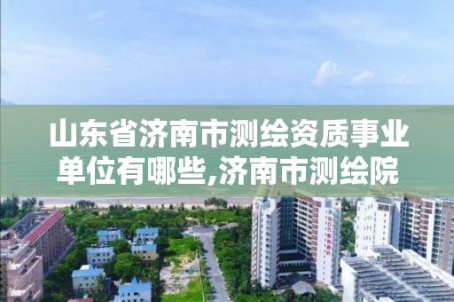 山東省濟南市測繪資質事業單位有哪些,濟南市測繪院地址。