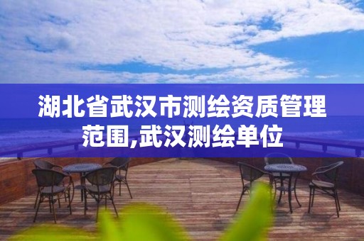 湖北省武漢市測繪資質(zhì)管理范圍,武漢測繪單位