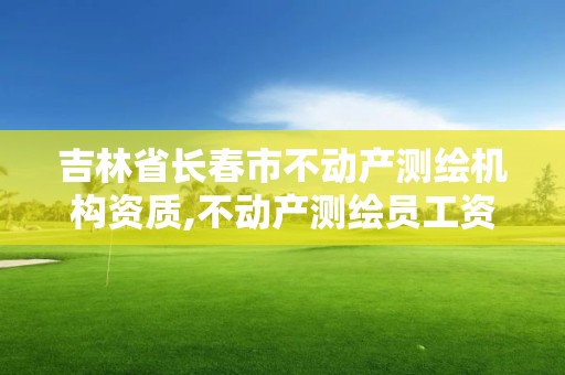 吉林省長春市不動產測繪機構資質,不動產測繪員工資多少