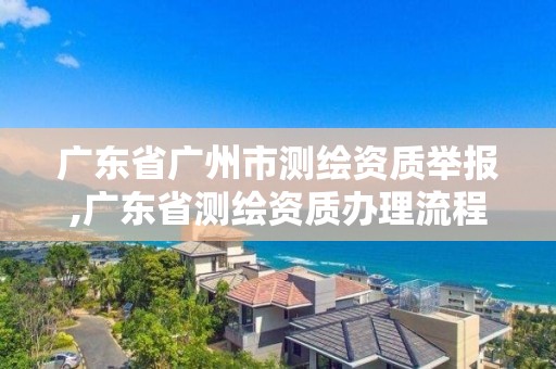 廣東省廣州市測繪資質舉報,廣東省測繪資質辦理流程