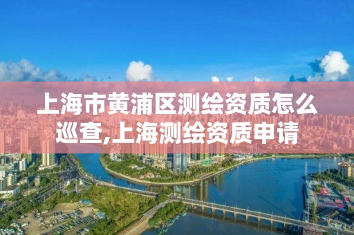 上海市黃浦區測繪資質怎么巡查,上海測繪資質申請