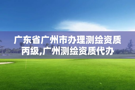 廣東省廣州市辦理測(cè)繪資質(zhì)丙級(jí),廣州測(cè)繪資質(zhì)代辦