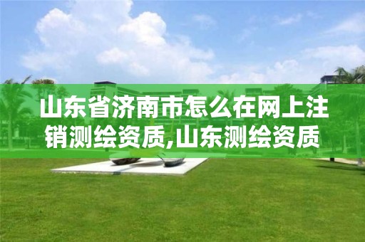 山東省濟南市怎么在網(wǎng)上注銷測繪資質(zhì),山東測繪資質(zhì)代辦