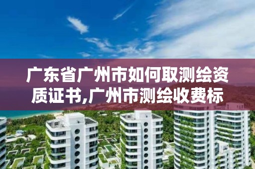 廣東省廣州市如何取測繪資質證書,廣州市測繪收費標準。