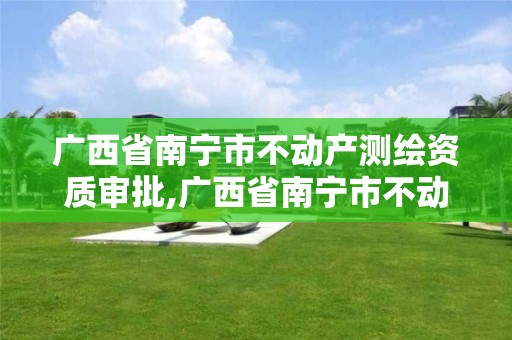 廣西省南寧市不動產測繪資質審批,廣西省南寧市不動產測繪資質審批中心