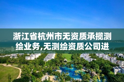 浙江省杭州市無資質承攬測繪業務,無測繪資質公司進行測繪的后果