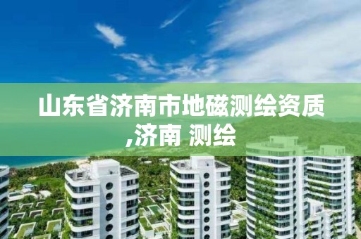 山東省濟南市地磁測繪資質,濟南 測繪