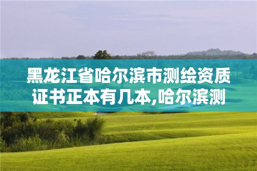 黑龍江省哈爾濱市測繪資質證書正本有幾本,哈爾濱測繪院地址。