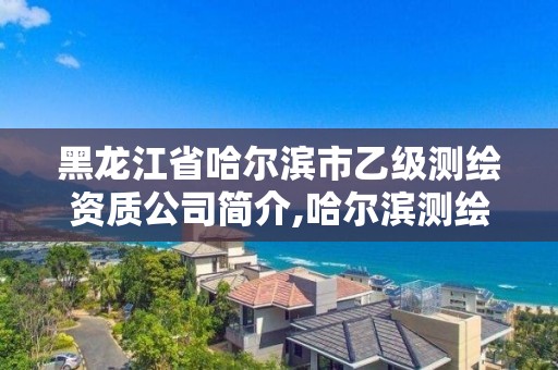 黑龍江省哈爾濱市乙級測繪資質公司簡介,哈爾濱測繪局招聘信息