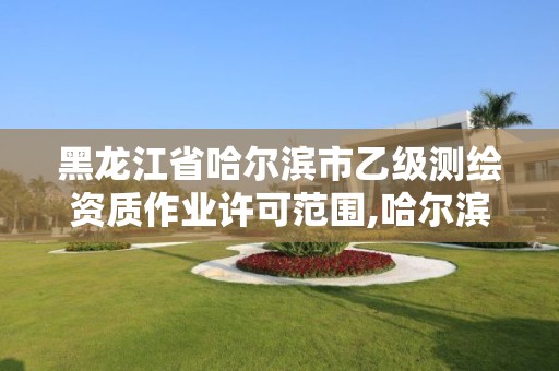 黑龍江省哈爾濱市乙級測繪資質作業許可范圍,哈爾濱測繪內業招聘信息