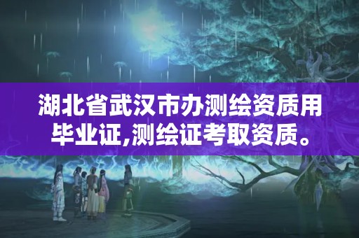 湖北省武漢市辦測繪資質用畢業證,測繪證考取資質。