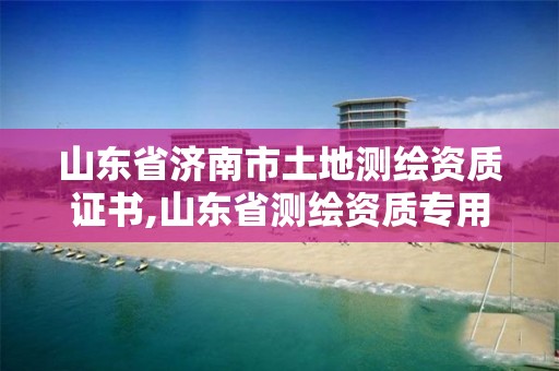 山東省濟南市土地測繪資質證書,山東省測繪資質專用章