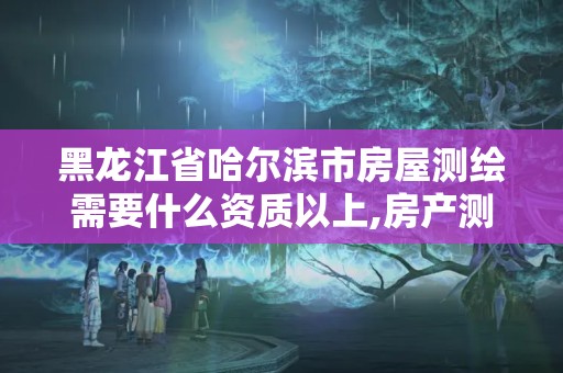 黑龍江省哈爾濱市房屋測繪需要什么資質以上,房產測繪需要什么資質。