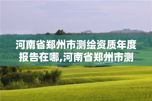 河南省鄭州市測繪資質年度報告在哪,河南省鄭州市測繪資質年度報告在哪查