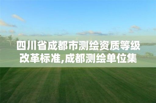 四川省成都市測繪資質等級改革標準,成都測繪單位集中在哪些地方