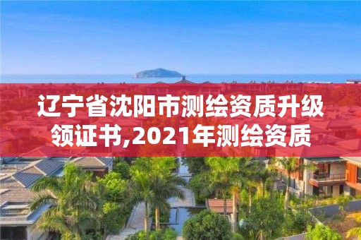 遼寧省沈陽市測繪資質(zhì)升級領(lǐng)證書,2021年測繪資質(zhì)