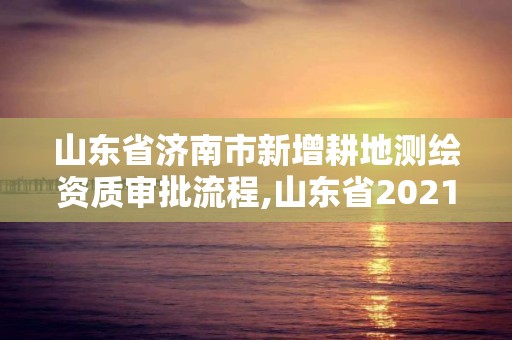 山東省濟南市新增耕地測繪資質審批流程,山東省2021測繪資質延期公告