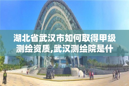 湖北省武漢市如何取得甲級測繪資質,武漢測繪院是什么級別