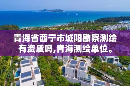 青海省西寧市城陽勘察測繪有資質嗎,青海測繪單位。