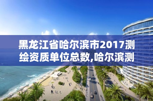 黑龍江省哈爾濱市2017測繪資質單位總數,哈爾濱測繪局是干什么的