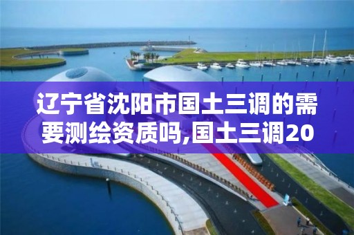 遼寧省沈陽市國土三調(diào)的需要測繪資質(zhì)嗎,國土三調(diào)2021年能不能用。