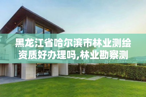 黑龍江省哈爾濱市林業(yè)測繪資質(zhì)好辦理嗎,林業(yè)勘察測繪資質(zhì)。