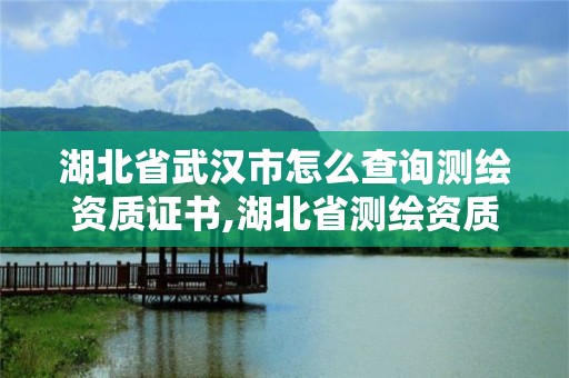 湖北省武漢市怎么查詢測繪資質證書,湖北省測繪資質延期公告。