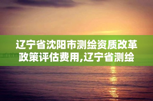 遼寧省沈陽市測繪資質改革政策評估費用,遼寧省測繪資質延期。