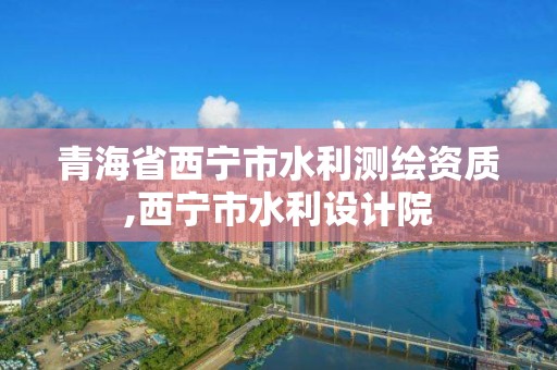 青海省西寧市水利測繪資質,西寧市水利設計院