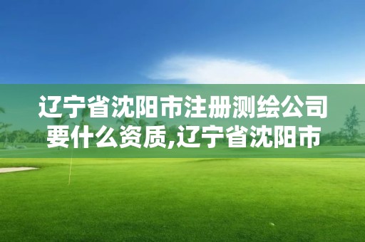 遼寧省沈陽市注冊(cè)測繪公司要什么資質(zhì),遼寧省沈陽市注冊(cè)測繪公司要什么資質(zhì)證書。