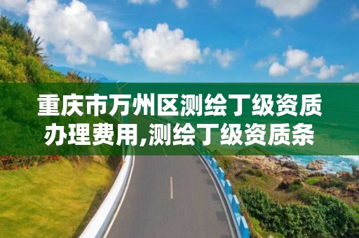 重慶市萬州區測繪丁級資質辦理費用,測繪丁級資質條件