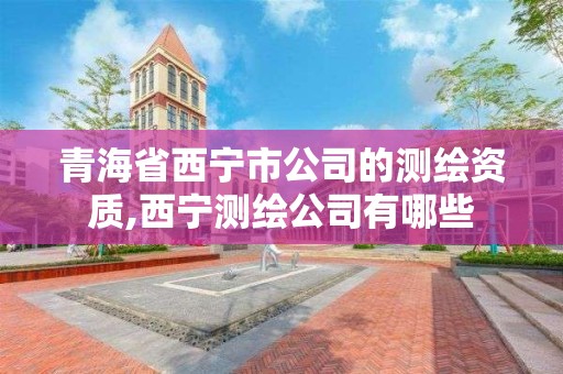 青海省西寧市公司的測繪資質,西寧測繪公司有哪些