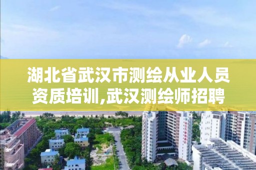 湖北省武漢市測繪從業人員資質培訓,武漢測繪師招聘。