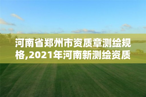 河南省鄭州市資質章測繪規格,2021年河南新測繪資質辦理