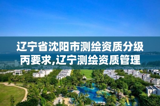 遼寧省沈陽市測繪資質分級丙要求,遼寧測繪資質管理系統登錄