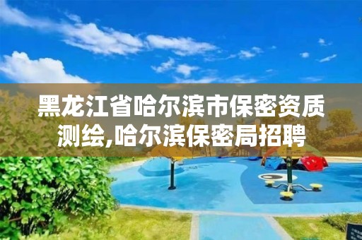 黑龍江省哈爾濱市保密資質測繪,哈爾濱保密局招聘