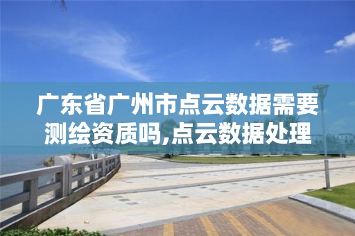 廣東省廣州市點云數據需要測繪資質嗎,點云數據處理用什么軟件