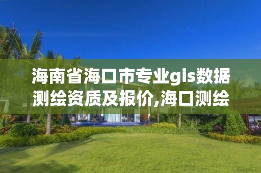 海南省?？谑袑Igis數據測繪資質及報價,海口測繪院。