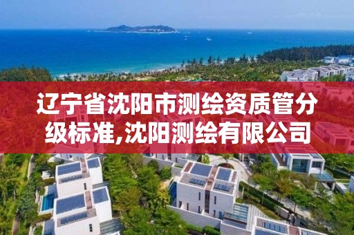 遼寧省沈陽市測繪資質管分級標準,沈陽測繪有限公司