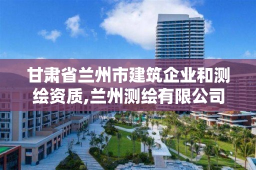 甘肅省蘭州市建筑企業和測繪資質,蘭州測繪有限公司