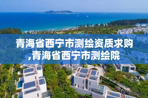 青海省西寧市測繪資質求購,青海省西寧市測繪院