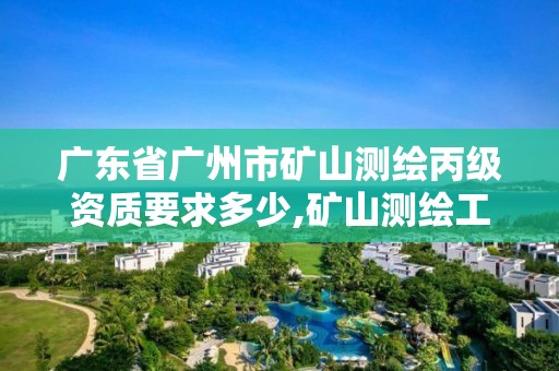 廣東省廣州市礦山測繪丙級資質(zhì)要求多少,礦山測繪工程師招聘。