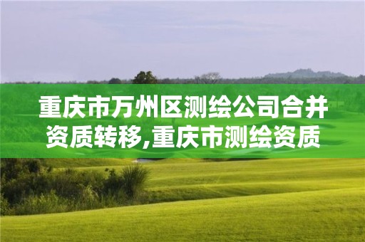 重慶市萬(wàn)州區(qū)測(cè)繪公司合并資質(zhì)轉(zhuǎn)移,重慶市測(cè)繪資質(zhì)管理辦法