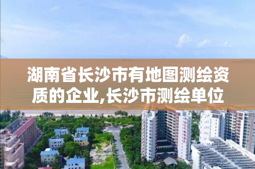 湖南省長沙市有地圖測繪資質的企業,長沙市測繪單位招聘