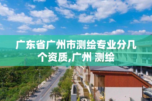 廣東省廣州市測繪專業(yè)分幾個(gè)資質(zhì),廣州 測繪