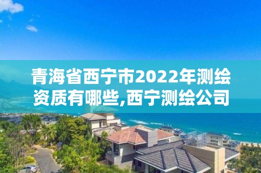 青海省西寧市2022年測繪資質有哪些,西寧測繪公司有哪些