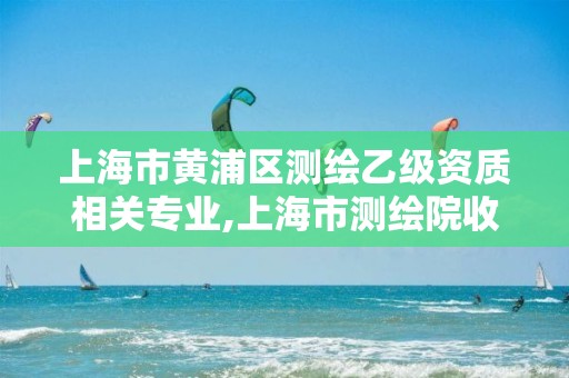 上海市黃浦區測繪乙級資質相關專業,上海市測繪院收入