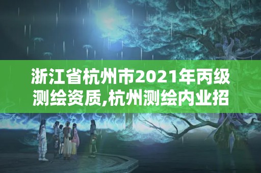 浙江省杭州市2021年丙級測繪資質,杭州測繪內業招聘信息2020